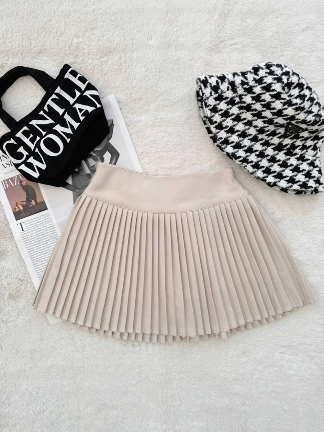 Kylie Pleated Skirt